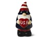 Huntington Home LED Gnome with Striped Hat and USA Heart