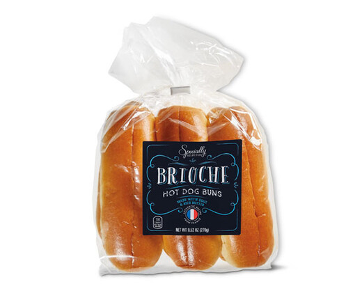 Brioche Hot Dog Buns - Specially Selected | ALDI US