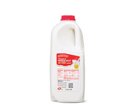 Friendly Farms Whole Milk 1/2 Gallon