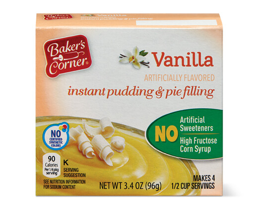 Baker's Corner Instant Vanilla Pudding Mix