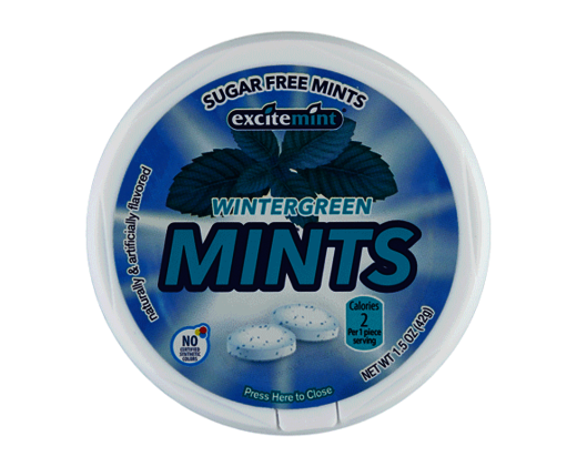Excitemint Sugar Free Wintergreen Mints