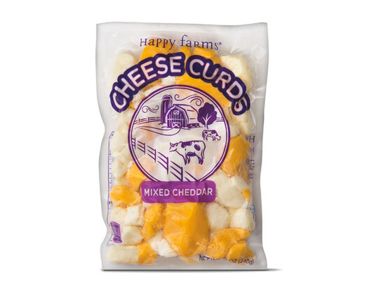 Happy Farms Mixed Cheddar Cheese Curds