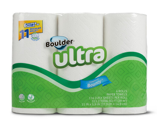 Boulder 6 Roll Multisize Paper Towel