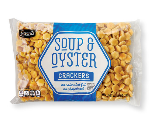 Savoritz Soup and Oyster Crackers