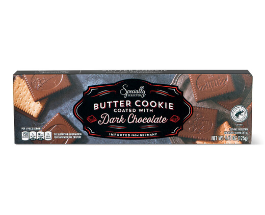 Specially Selected Dark Chocolate Coated Butter Cookies