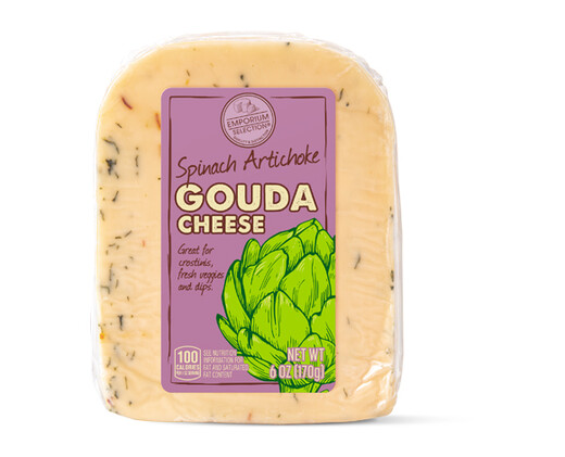 Emporium Selection Spinach and Artichoke Summer Gouda