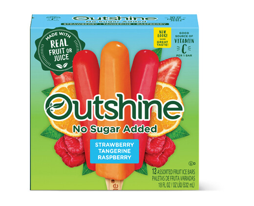 Outshine No Sugar Added Fruit Bars Variety Pack