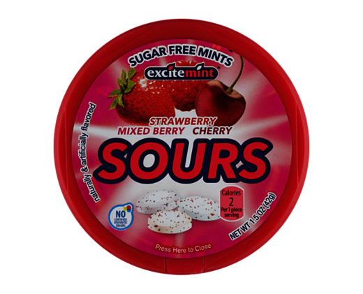 Excitemint Sugar Free Red Sours