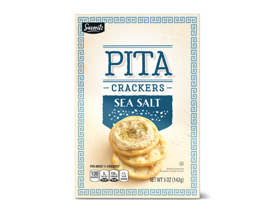 Savoritz Pita Crackers Sea Salt