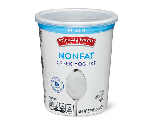 Friendly Farms Plain Nonfat Greek Yogurt