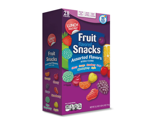 Lunch Buddies Fruit Flavored Snacks Assorted Flavors