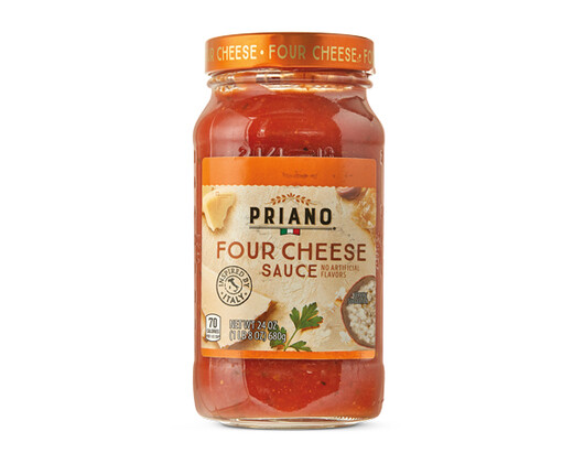 Priano Gourmet Four Cheese Pasta Sauce