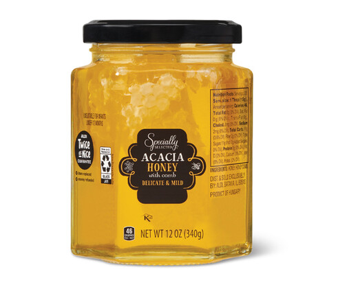 Specially Selected Acacia Honey with Honeycomb