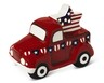 Huntington Home LED Truck Red with Star &amp; Bunting