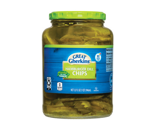 Great Gherkins Hamburger Dill Pickle Chips