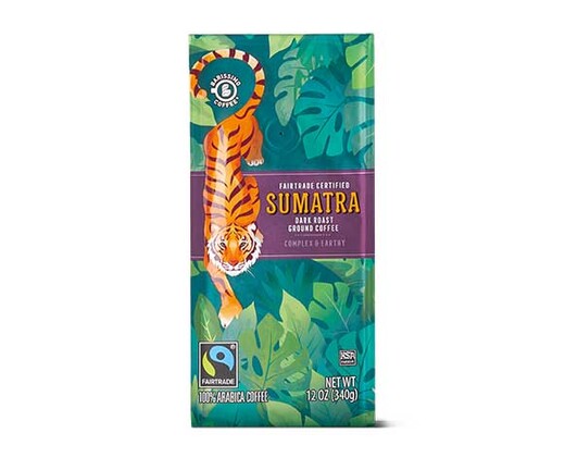 Barissimo Fairtrade Sumatra Dark Roast Ground Coffee