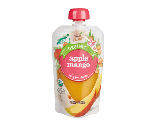 Little Journey Apple Mango Baby Food Puree  