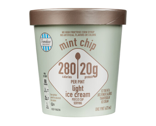 Sundae Shoppe Mint Chip High Protein Ice Cream