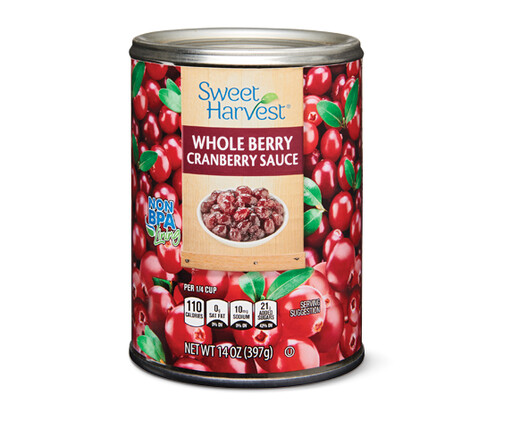 Sweet Harvest Whole Berry Cranberry Sauce