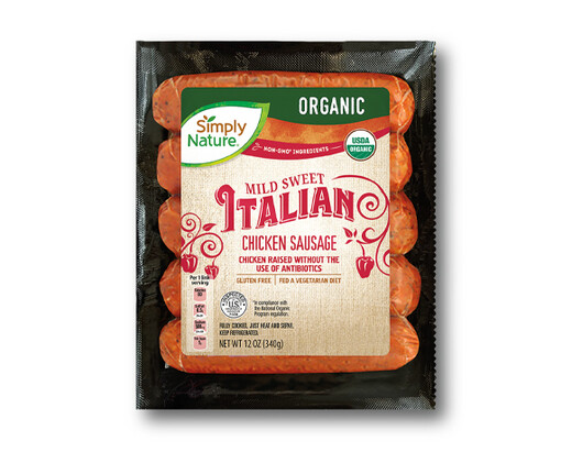 Simply Nature Organic Italian Chicken Sausage
