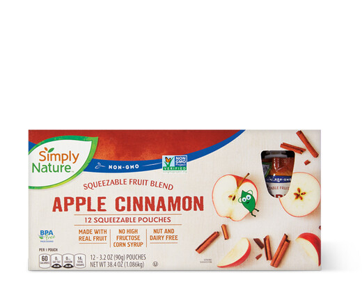 Simply Nature Apple Cinnamon Squeezies