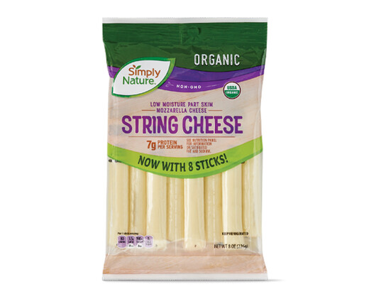 Simply Nature Organic String Cheese