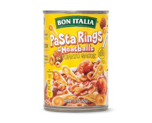 Bon Italia Pasta Rings with Meatballs