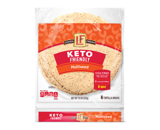 L'oven Fresh Multiseed Keto Wraps