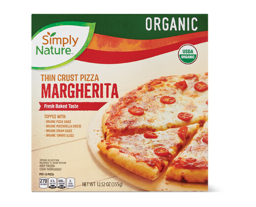 Simply Nature Organic Margherita Pizza