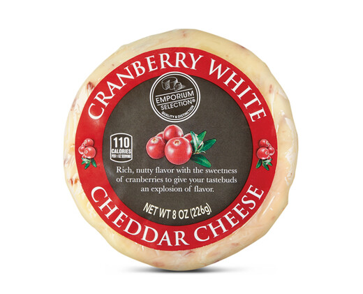 Emporium Selection Cranberry White Cheddar Cheese