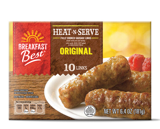 Breakfast Best Heat N' Serve Sausage Links