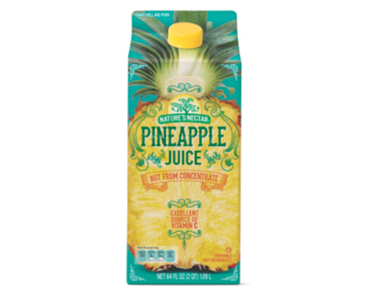 Nature's Nectar Pineapple Juice 64 oz.