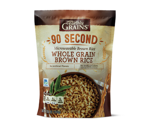 Earthly Grains Ready To Serve Whole Grain Brown Rice