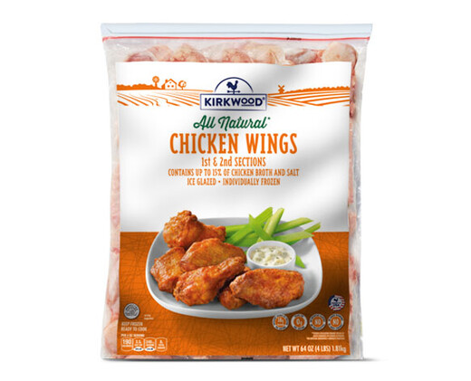 Individually Frozen Party Wings