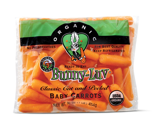 Organic Baby Peeled Carrots