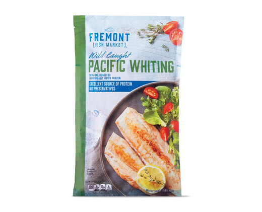 Fremont Fish Market Skin-On Whiting Fish Fillets