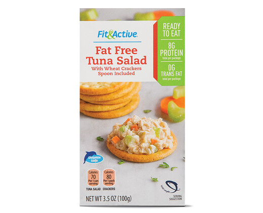 Fit and Active Ready to Eat Fat Free Tuna Salad Kit