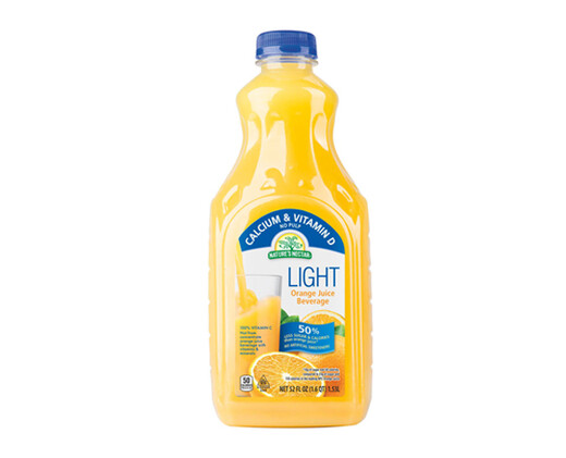 Nature's Nectar Light Orange Juice - Calcium &amp; Vitamin D