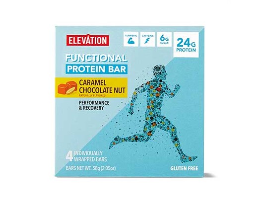 Elevation Functional Protein Bars - Caramel Chocolate Nut