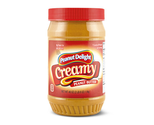 Peanut Delight Creamy Peanut Butter 40 oz.