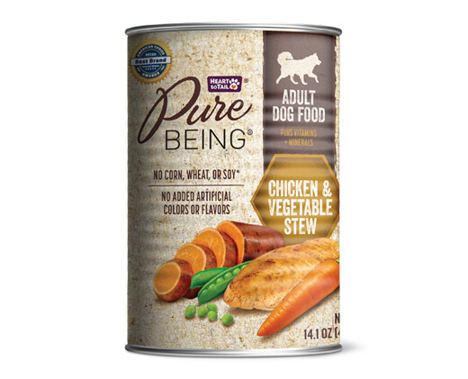 Pure Being Chicken &amp; Vegetable Stew Premium Dog Food