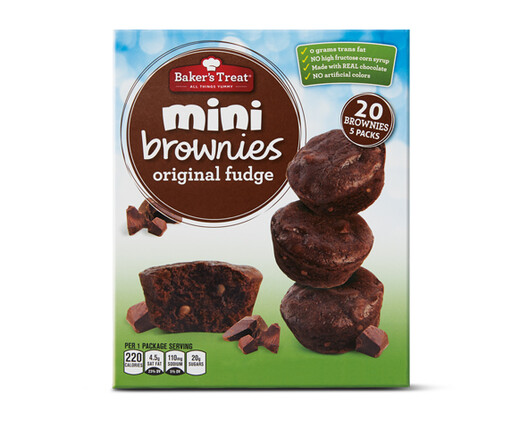 Baker's Treat Mini Brownie