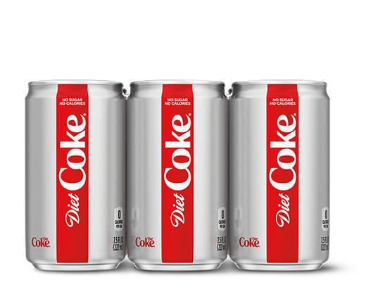 Diet Coke Mini Can 6-pack