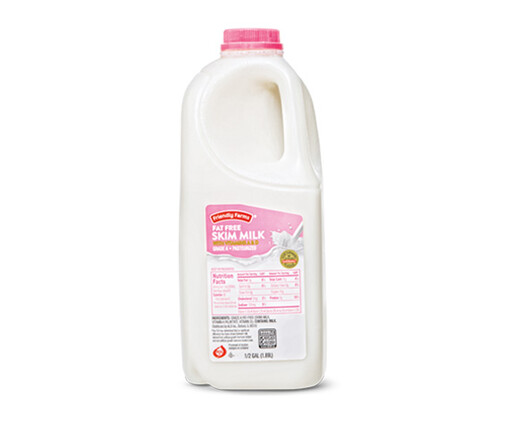 Skim Milk 1/2 Gallon - Friendly Farms