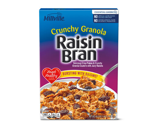 Millville Crunchy Granola Raisin Bran