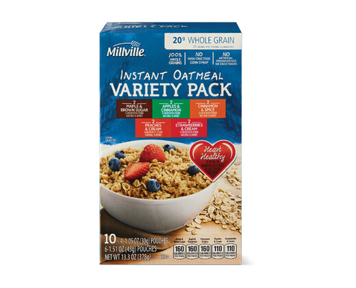 Millville Variety Pack Instant Oatmeal