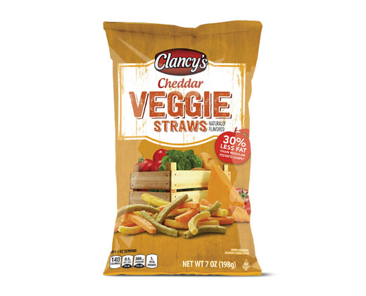 Clancy's Cheddar Veggie Straws