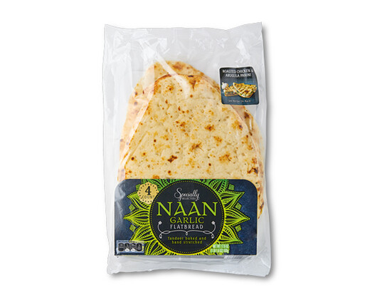 Specially Selected Garlic Naan Bread