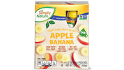 Simply Nature Apple Banana Fruit Squeezies