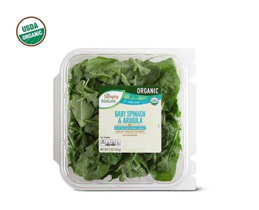 Simply Nature Organic Arugula &amp; Spinach Mix
